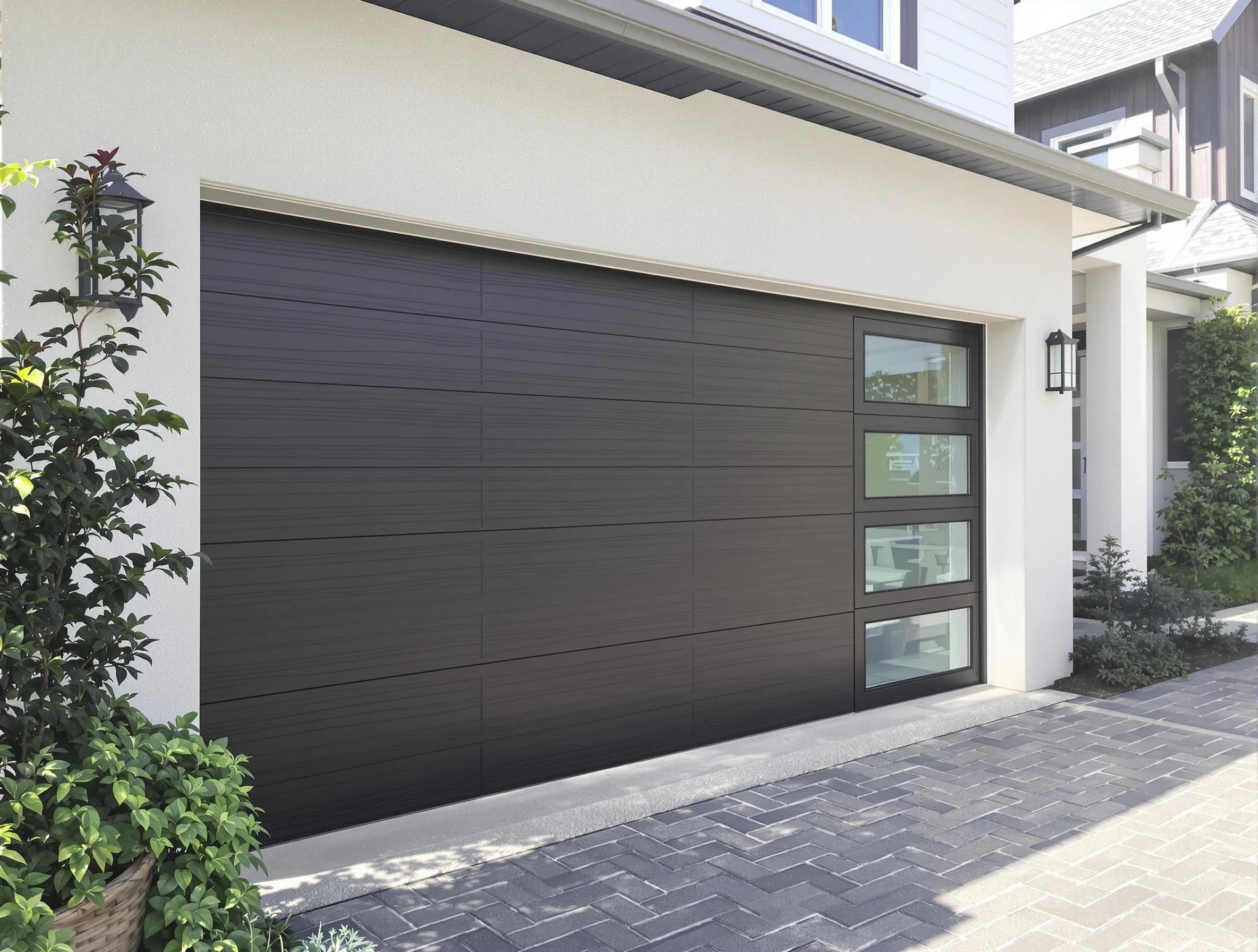 Custom garage door installation by Dumbarton Garage Door Repair in Dumbarton