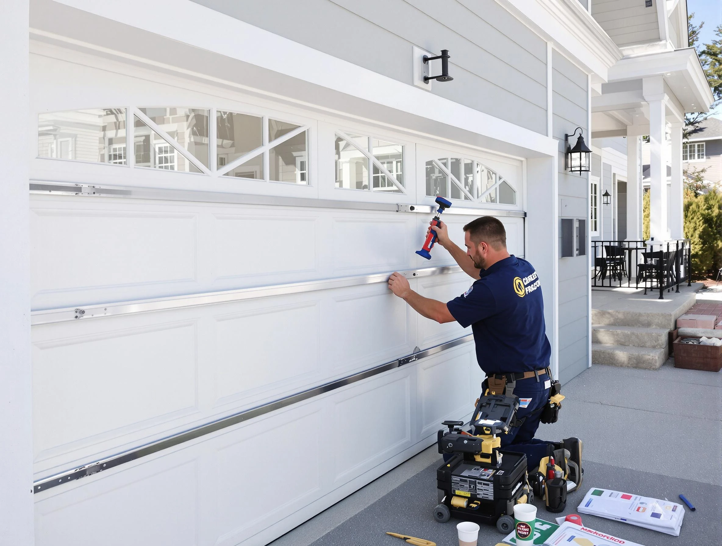 Professional garage door installation by Dumbarton Garage Door Repair in Dumbarton