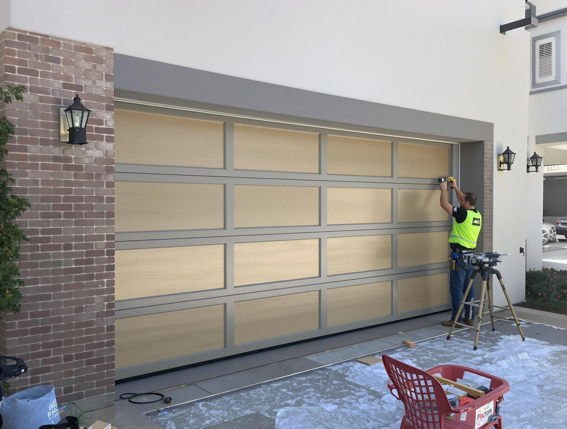 Garage door replacement service by Dumbarton Garage Door Repair in Dumbarton