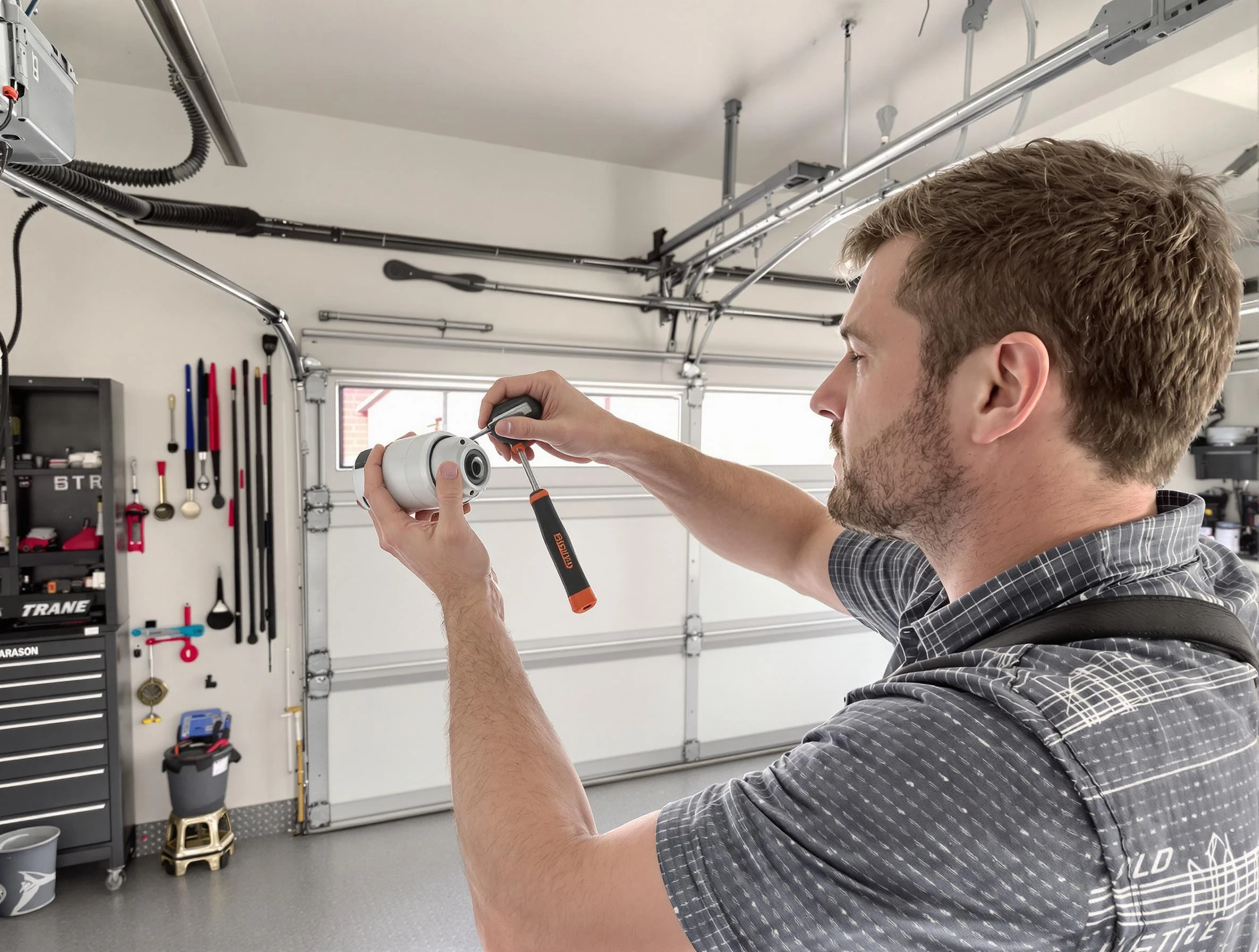 Garage door opener repair service by Dumbarton Garage Door Repair in Dumbarton