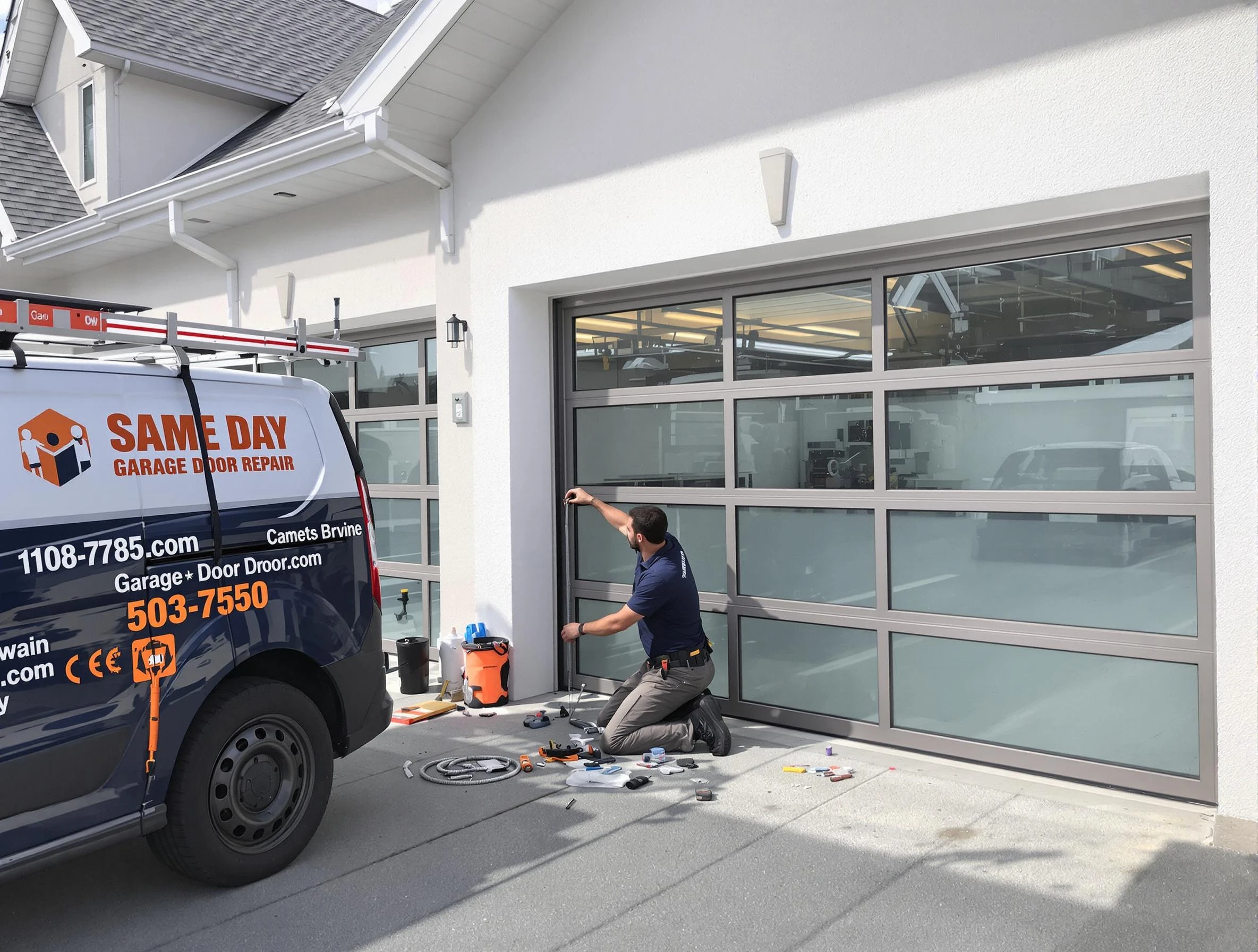 Same-day garage door repair service by Dumbarton Garage Door Repair in Dumbarton